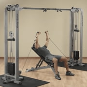 Body-Solid Pro Club Cable Crossover (SCC1200G/2) 2-235 Weight Stacks *New*