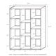 thumbnail image 3 of Estantería Furinno 11107WH-GR 7 reversible, 11 cubos, blanco y verde, 3 of 5