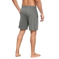 thumbnail image 3 of Ekouaer Men's Pajama Shorts Pj Bottoms Drawstring Casual Shorts with Pockets, 3 of 6
