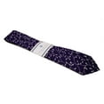 thumbnail image 3 of Ryan Seacrest Mens Pasadena Vine Self-tied Necktie, Purple, One Size, 3 of 3