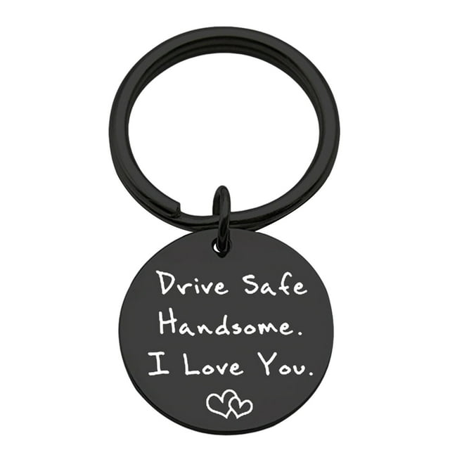 Hearth & Gear Musical Themed Keychain Stainless Steel Note Pendant Classic Play Souvenir Customizable With Engraved Letters Portable Scratch Keychain