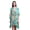 Aquamarine Green, variant on Bimba Feather Short Caftan Midi Dress Beach Swimwear Cover up WomensKaftan-XL-3X