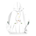 thumbnail image 4 of Telankuip Christmas Hoodies Sweatshirts for Women Cute Letter X-Mas Tree Drawstring Pullover Hoodies Oversized Drop Shoulder Cozy Long Sleeve 2025 Xmas Holiday Hooded Tops White XL, 4 of 4