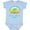 AE-Light Blue, variant on Summer Enjoy the Sunshine Venice Beach California in Blue Boys or Girls Baby Bodysuit