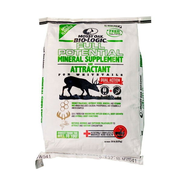 Mossy Oak Biologic Full Potential Apple Flavored Whitetail Deer