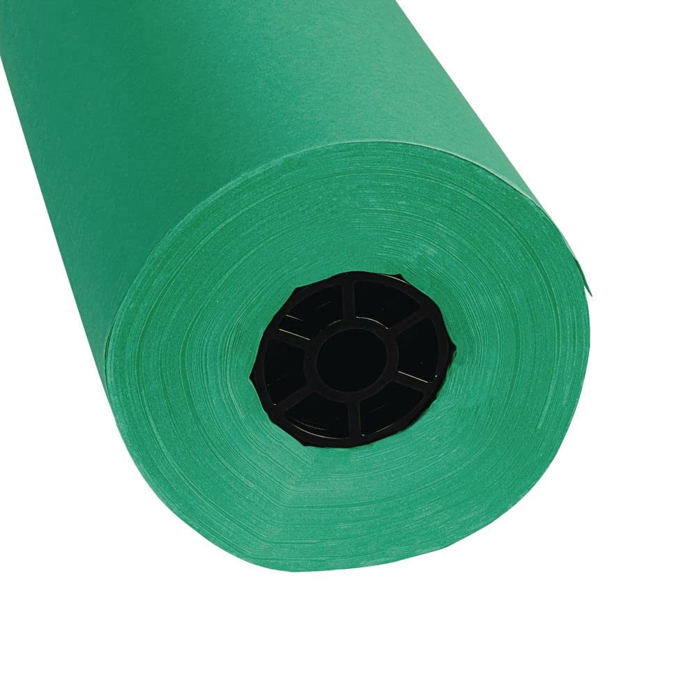 Colorations Dual Surface Paper Roll - Bright Green 36\" x 1000'