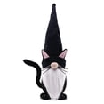 thumbnail image 1 of Muñeco de adorno de gnomo de gato de Halloween YONGSHENG sin rostro, 1 of 5