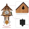 thumbnail image 4 of Naiovety Reloj pájaro antigua estilo escandinavo colgante péndulo montado en la pared decoración de la pared decoración del hogar suministros Decoración del hogar CM010 Naiovety HA040715-06, 4 of 6