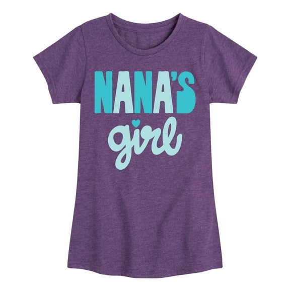 Instant Message - Nanas Girl - Toddler & Youth Girls Short Sleeve Graphic T-Shirt