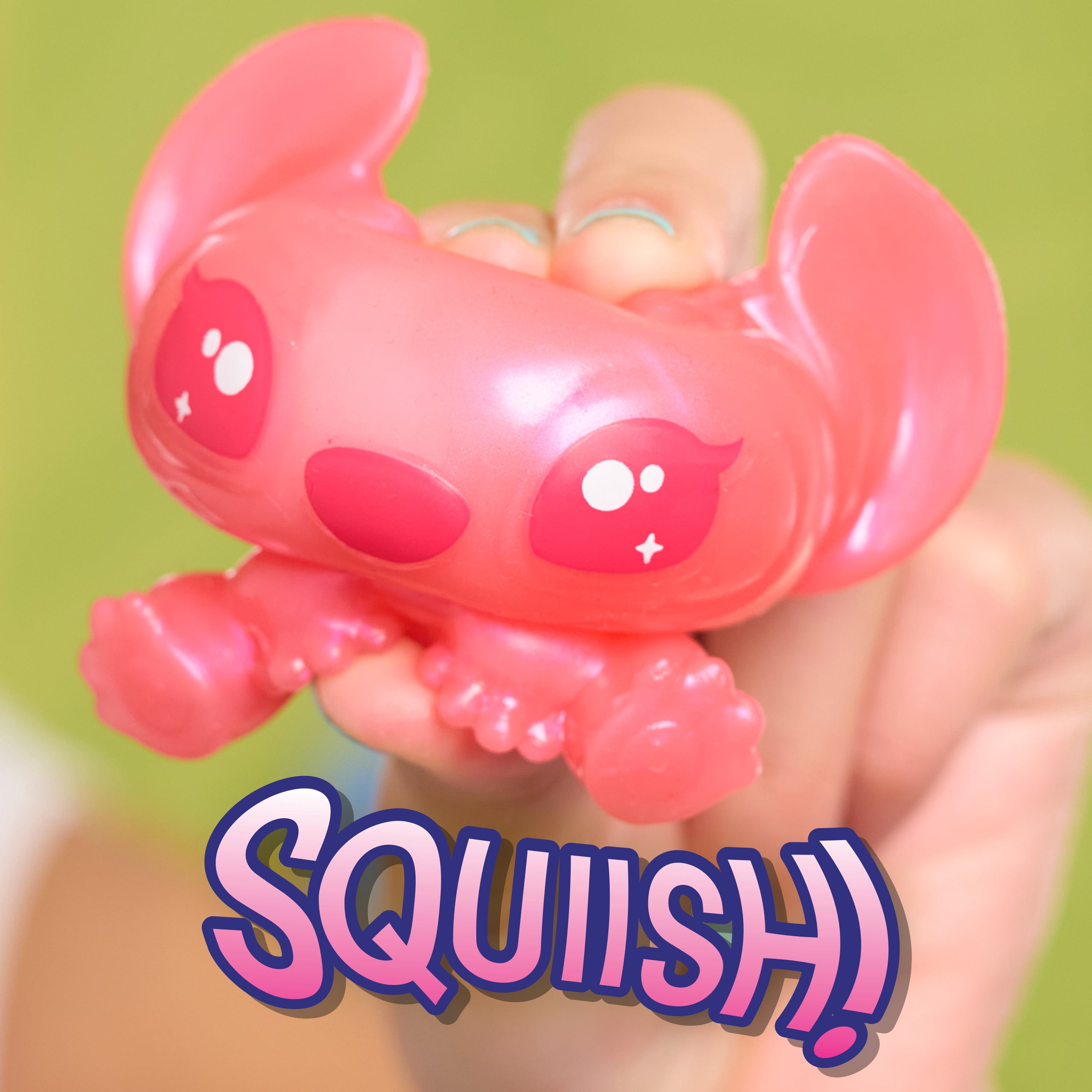 Disney Stitch Squish-a-Stitch Collectible Figures Blind Capsule - Series 3 , Squishy Fidget Toys, Ages 3+