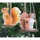 thumbnail image 5 of Estatuilla de resina Macarena Decoración animal de resina Ardilla amarilla, 5 of 8