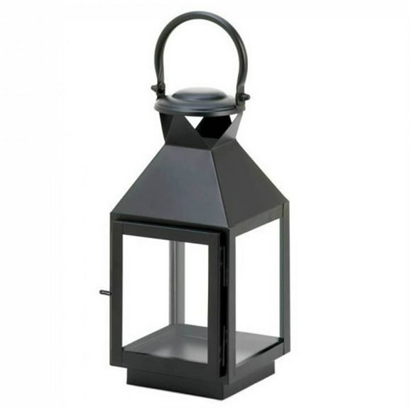 Gallery Of Light Black Revere Medium Candle Lantern