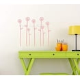 thumbnail image 3 of Rose Decal Doodle Flowers Bedroom Wall Décor-Carnation, 3 of 6