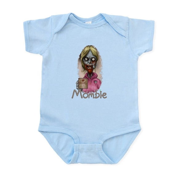 CafePress - Mombie Infant Bodysuit - Baby Light Bodysuit, Size Newborn - 24 Months