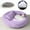 Purple, variant on Nebwoak Cat Bed for Indoor Cats Washable Fluffy Plush Pet Beds Pet Bed for Puppy and Kitten