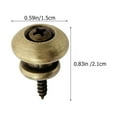 thumbnail image 3 of Shisuyan Guitar Strap Blocks Electroplating Process 6Pcs 1.5x2.1In, 3 of 8