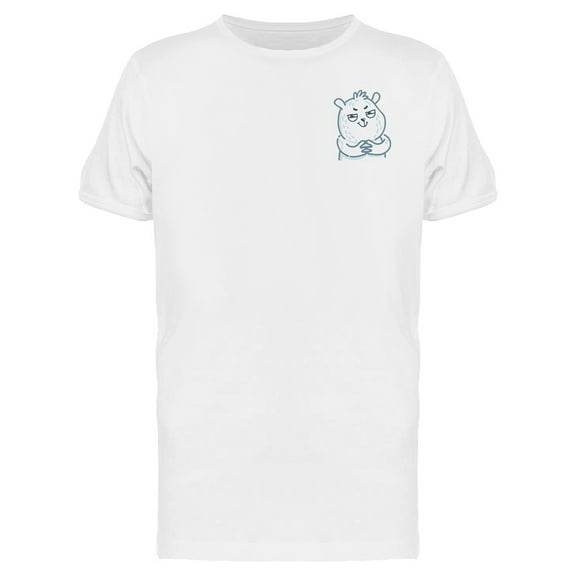 Evil White Polar Bear Tee Men's -Image by Shutterstock