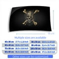 thumbnail image 3 of Aquarium Background Stickers - Skull Pirate Symbol - for 5-60 Gallon Fish Tanks Reptile Terrarium Decor, 3 of 5