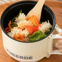 HIBIBUD Versatile Mini Rice Cooker and Electric Pot for Noodles Soup Steaming,Portable and Convenient for Quick Meals