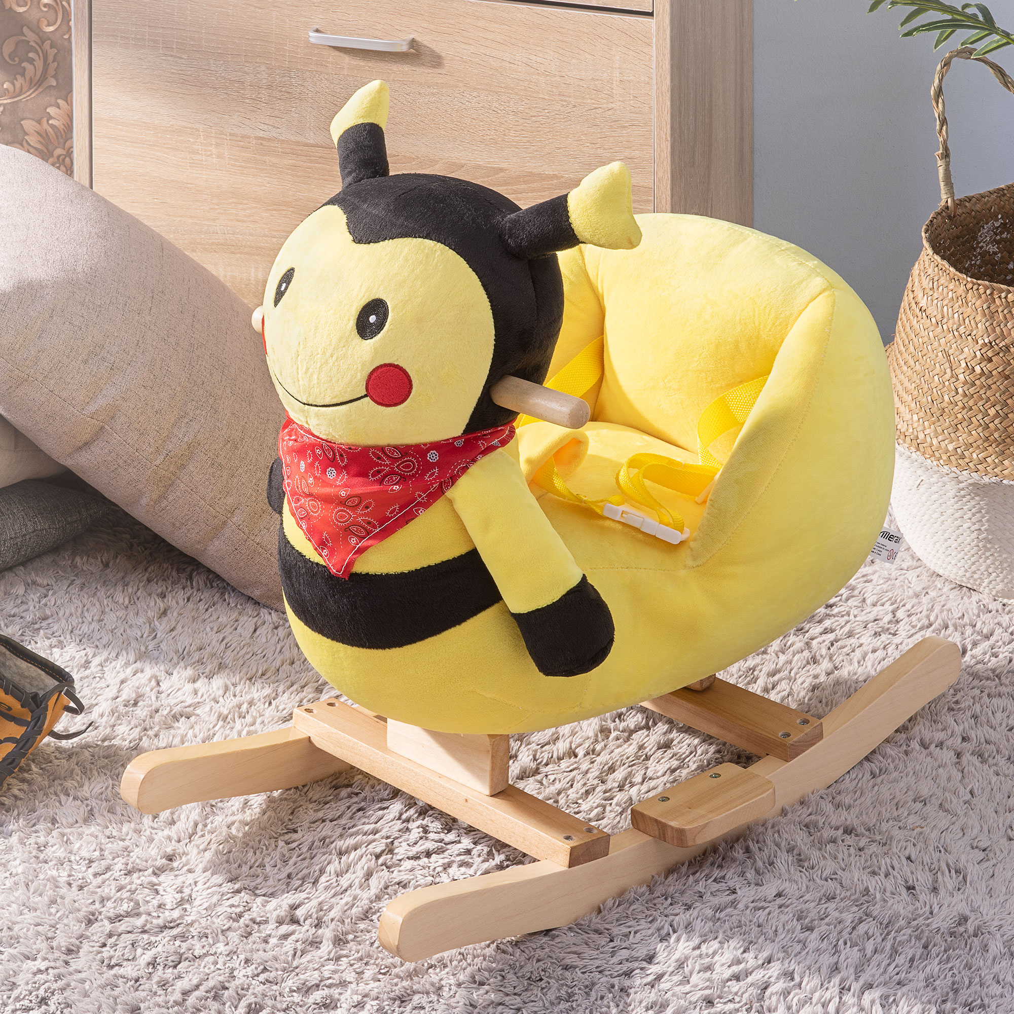 kids plush rocker