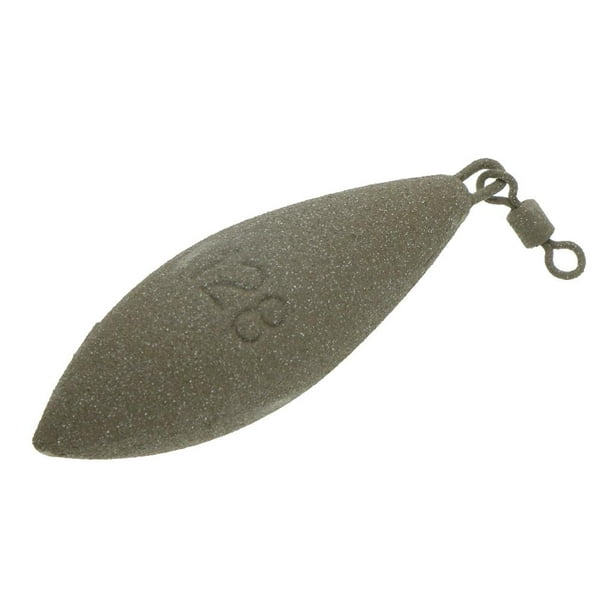 Weight Line Sinkers Hook Connector Fishing Lead fall Sinker Olive Shaped