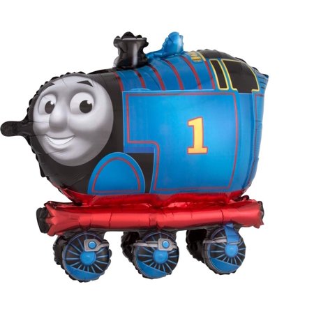 Thomas the Train Party Supplies Birthday Balloon Buddies Tank Engine Balloon Bouquet Decorations