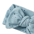 thumbnail image 2 of Coduop Baby Girls Headband Embroidery Hollow-Out Bowknot Kids Hair Band Newborn Elastic Hairbands, 2 of 4