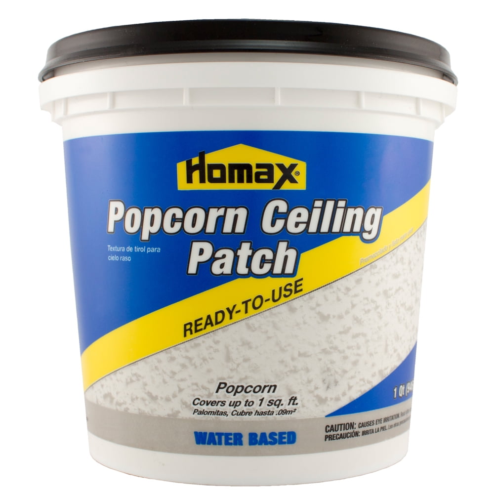 2 Pack Homax Popcorn Ceiling Patch 1 Quart Walmart Com