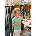 thumbnail image 3 of BemeyourBBs Toddler Baby Girl Boy Matching Outfit The Life Of A Showbaby Clothes Newborn Infant Bubble Romper Letter Star Print Short Sleeve Crewneck Bodysuit T Shirt Top Summer Clothhing, 3 of 9