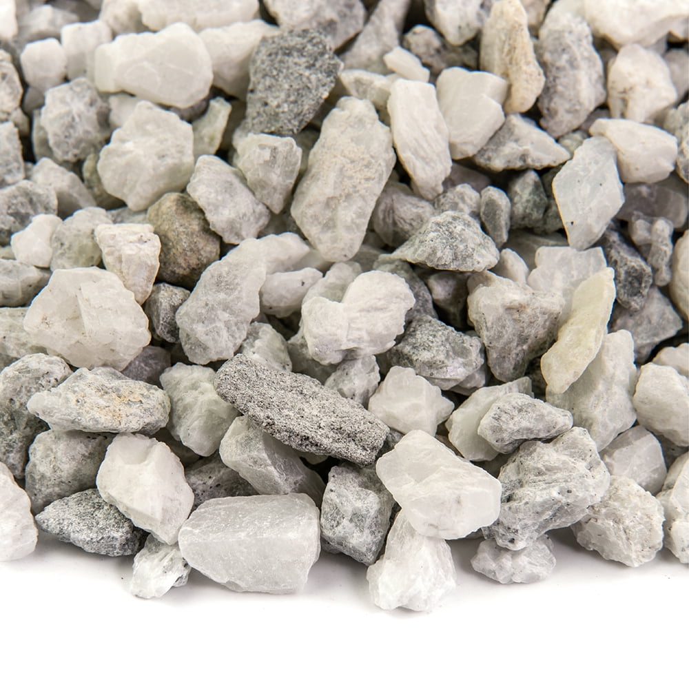 Landscape Rock Amp Pebble White Ice, Cost Of White Stones For Landscaping