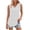 White, variant on Womans Tank Top Womens Tank Top Tank Tops Women Women's Solid Color V Neck Cover Strip Casual Blouse Blue S