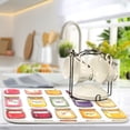 thumbnail image 5 of Yayeee Dish Drying Mat for Kitchen Counter 16"x18" Microfiber Absorbent Pad, Colorful Jam Jars, 5 of 7