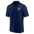 thumbnail image 2 of Men's Fanatics Navy/Red Atlanta Braves Polo Combo Set, 2 of 5