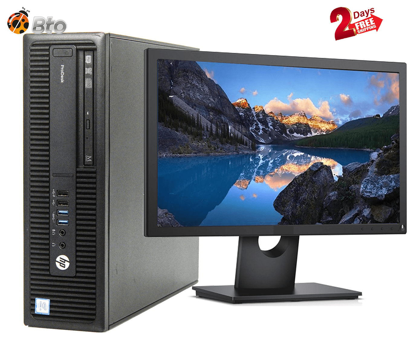 HP Prodesk 600 G2 SFF Desktop Computer Core i5-6th, 16GB Ram, 1TB
