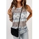 thumbnail image 3 of ABPHQTO Camiseta sin mangas con estampado de leopardo geométrico retro para mujer, 3 of 5