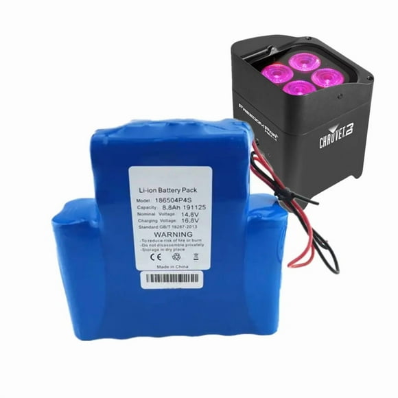 PTJ3012050007 8800mAh 14.8v Battery for Freedom Par Hex4 and Par Quad4 stage light