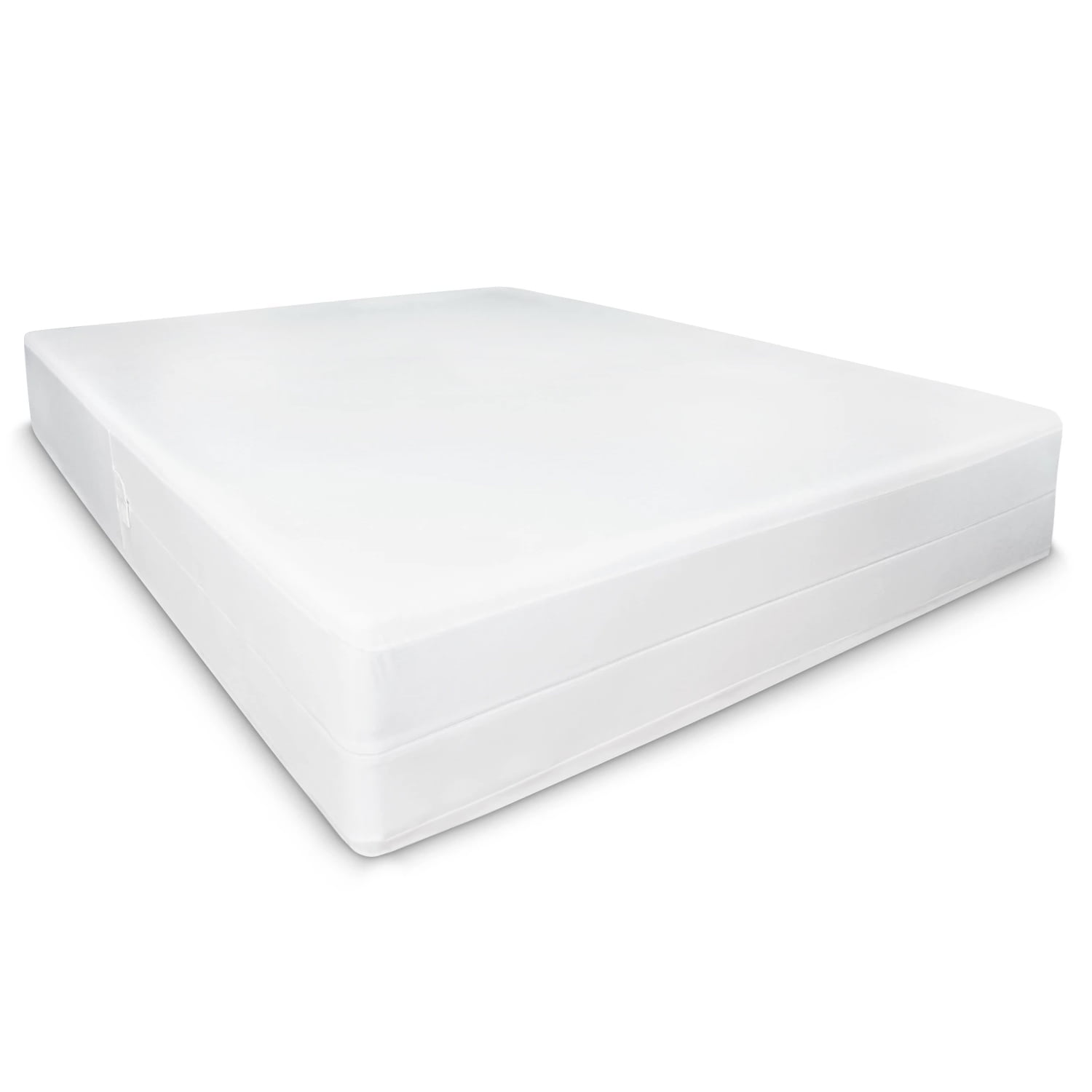 Waterproof Cotton Terry Top Mattress Protector Zippered Dust Mite Bed Bug Proof, 