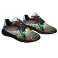 thumbnail image 6 of Hummingbird When A Hummingbird Visits Spring Shoes Sneakers Black Size 4, 6 of 7