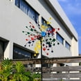 thumbnail image 3 of LOVIVER Solar Light Windmill Wind Catcher Glass Ball Light Whirligig Landscape Sculpture Carnival, 3 of 8