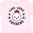 thumbnail image 4 of Inktastic Live Love Chickens Boys or Girls Toddler T-Shirt, 4 of 5