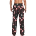 thumbnail image 2 of Top-kevin Flamingo Men's Pajama Pants Sleepwear Lounge Pajama Bottoms with Pockets, S M L XL XXL, 2 of 7