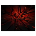 thumbnail image 2 of Beautiful Red 3D Crystal Design - Abstract Canvas Art Print, 2 of 3