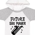 thumbnail image 4 of Inktastic Future Saxophone Player Sax Music Boys or Girls Baby Bodysuit, 4 of 5