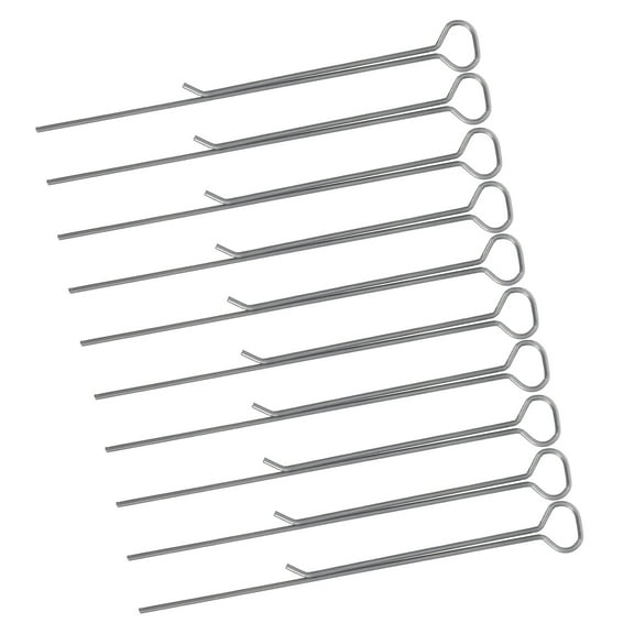 Masteelf MLINS 10pcs Stainless Steel Candle Wick Holders DIY Tools for Fixing and Centering Wicks in Tealight Candle Making Kits