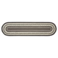 thumbnail image 5 of Floral Vine Jute Rug/Runner Oval w/ Pad 24x96, 5 of 5
