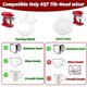 thumbnail image 4 of Shield and Mixer Bowl Covers for KitchenAid 4.5-5 Quart Stainless Steel Bowl,Stand Mixer Bowl Covers, 4 of 5