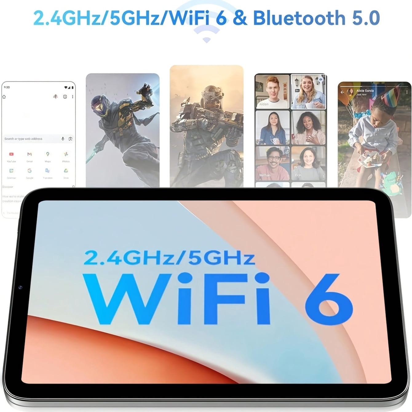 This Tablet, Measuring 10.1 Inches And Running on Android 14, Comes with 4GB of RAM And 128GB of Storage, T606 Octa-Core Processor Clocked at 2.0Ghz, 5MP Front, 13MP Rear Camera, Tablet, Pad