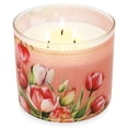 thumbnail image 5 of Mainstays 3-Wick Candle Pink Apple Peony Fragrance, 13-Ounce, 5 of 5