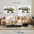 thumbnail image 3 of Elephant Stock Arctic Polar Bear Wall Art - Horizontal Multi Panel Canvas - Living Room Wall Decor - Animal Multi Panel - Gray And Green Decor By Davies Babies - 57" x 36", 3 of 4