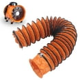 thumbnail image 1 of Bouchon de Conduit de Ventilateur d'Échappement Robuste 8 Po PVC Flexible, Résistant à l'Usure, Ignifuge, Ressort en Fil d'Acier au Carbone, avec Grand Sac, 1 of 7